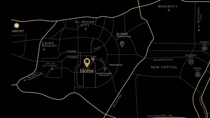 هولم ريزيدنس التجمع الخامس | Holm Residence New Cairo
